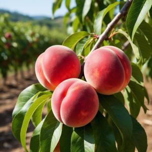 Персик "КРАСНАЯ МОСКВА" (срок созревания  август)